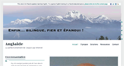 Desktop Screenshot of anglaide.com